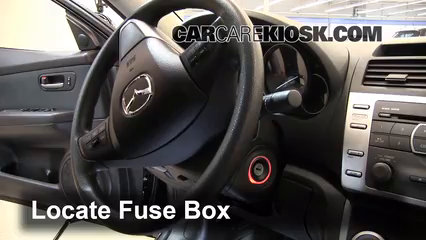 2012 Mazda 6 i 2.5L 4 Cyl. Fuse (Interior) Check